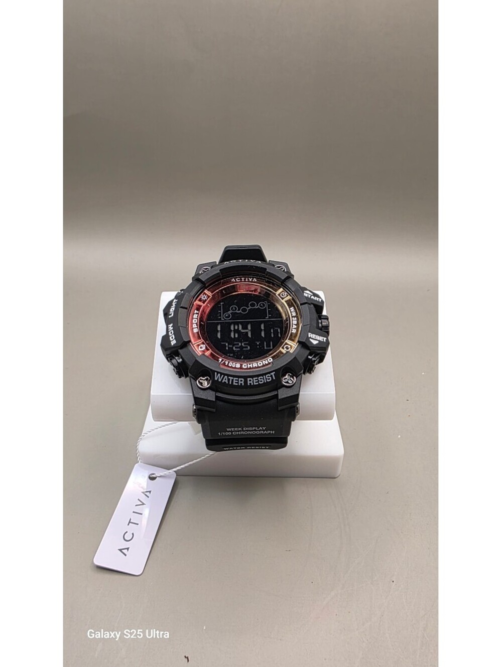 Activa Summit X Invicta Men's Digital Watch - 50mm. Black